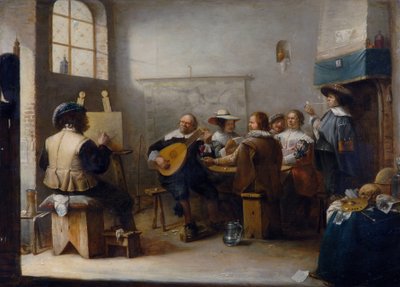 Das Atelier des Malers von Joos van Craesbeeck